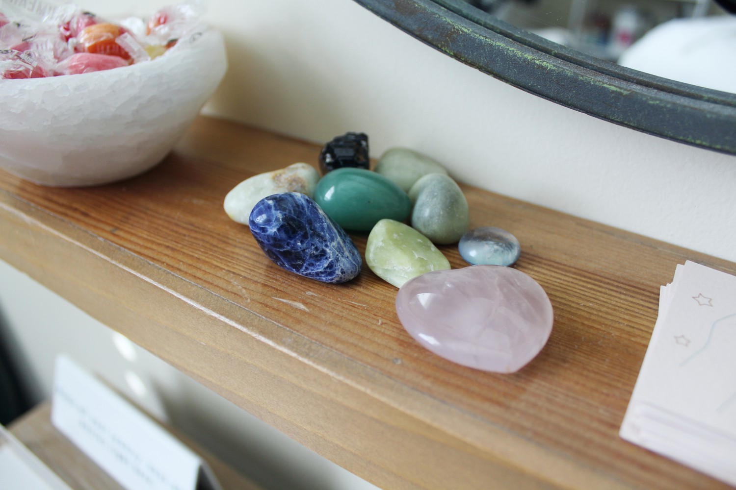 polished stones